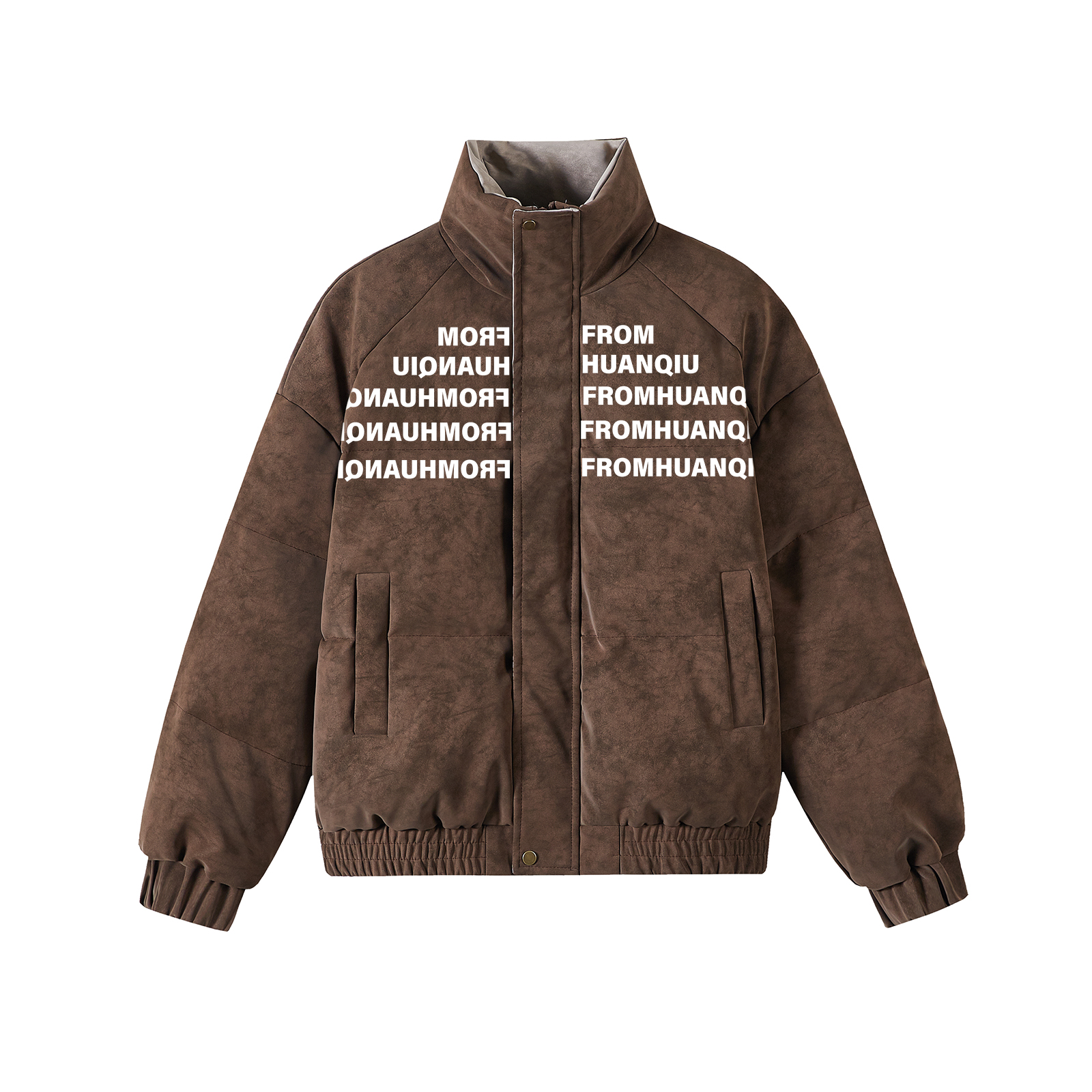 Пуховик Unisex Stand Collar Thickened HUANQIU, coffee
Пуховик Unisex Stand Collar Thickened HUANQIU, coffee