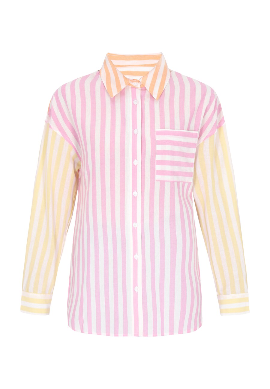 Блуза usha BLUE LABEL Fashion Look, светло-розовый
Блуза usha BLUE LABEL Fashion Look, светло-розовый