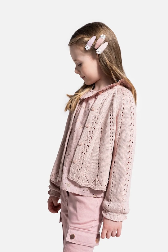 Детский хлопковый кардиган Coccodrillo, розовый
Детский хлопковый кардиган Coccodrillo, розовый