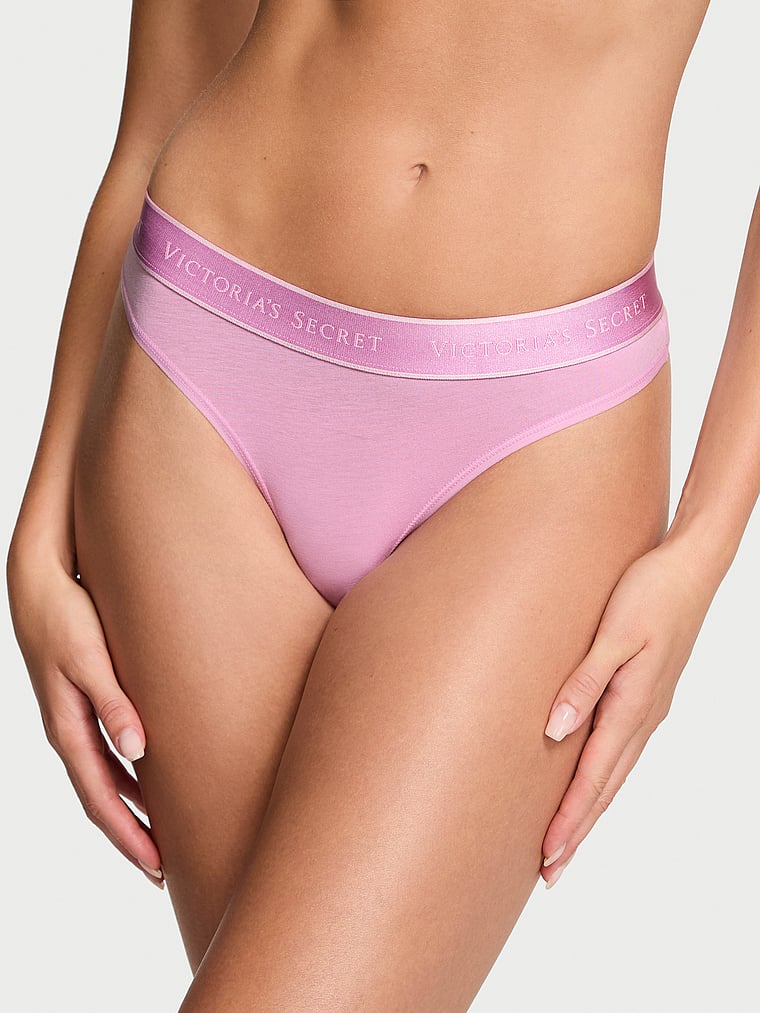 Хлопковые трусики-стринги с логотипом Cotton, cotton bikini pink
Хлопковые трусики-стринги с логотипом Cotton, cotton bikini pink