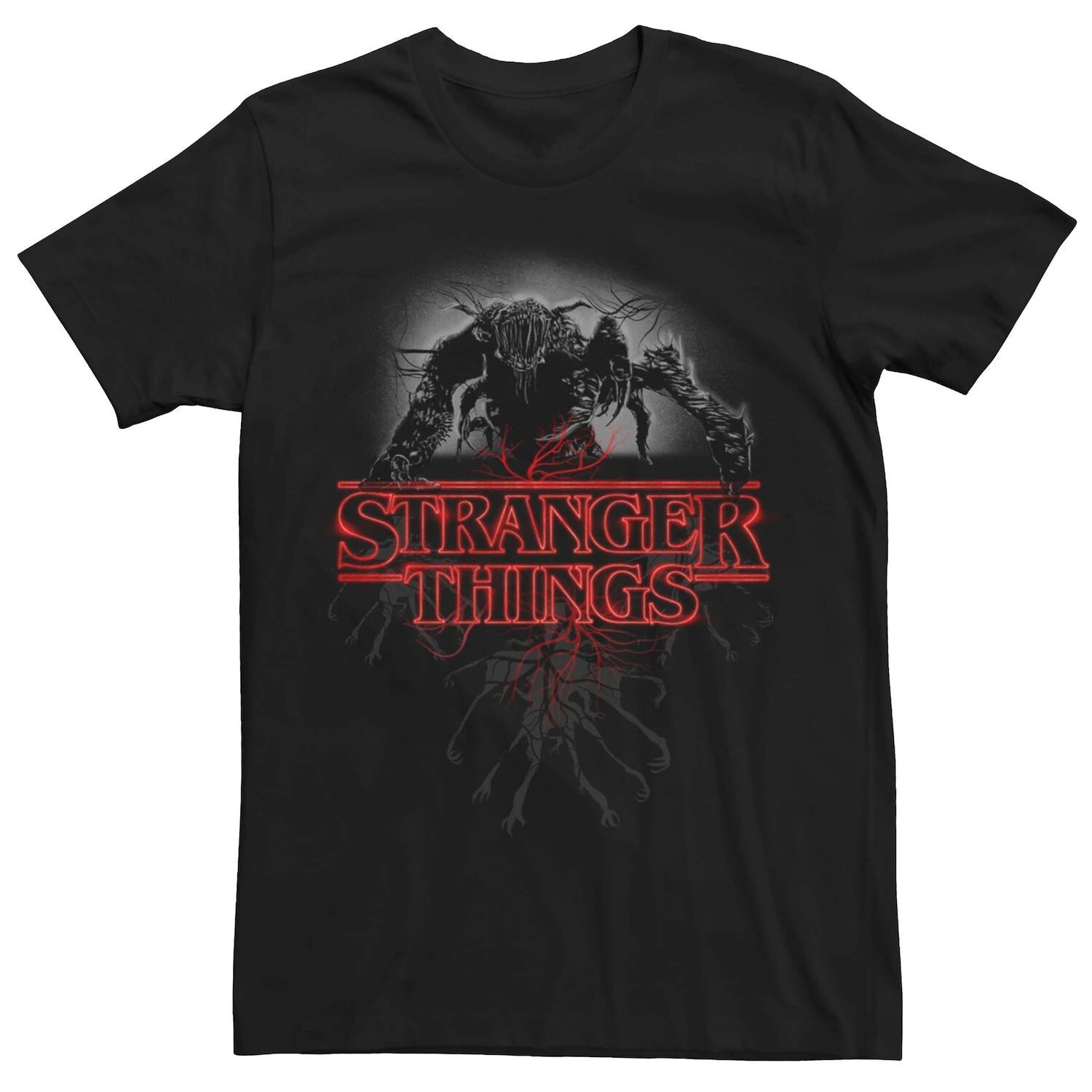 Мужская футболка с светящимся логотипом Stranger Things Demogorgon Licensed Character
Мужская футболка с светящимся логотипом Stranger Things Demogorgon Licensed Character