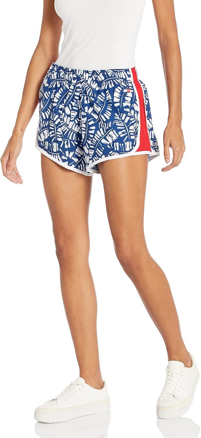 Женские шорты для бега Tommy Hilfiger с низкой посадкой и эластичным поясом, Blue/Red
Женские шорты для бега Tommy Hilfiger с низкой посадкой и эластичным поясом, Blue/Red