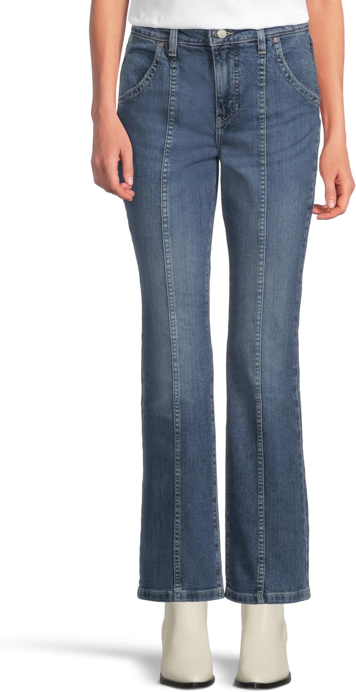 Женские джинсы Billie Mini Bootcut NYDJ, Romantic Indigo
Женские джинсы Billie Mini Bootcut NYDJ, Romantic Indigo