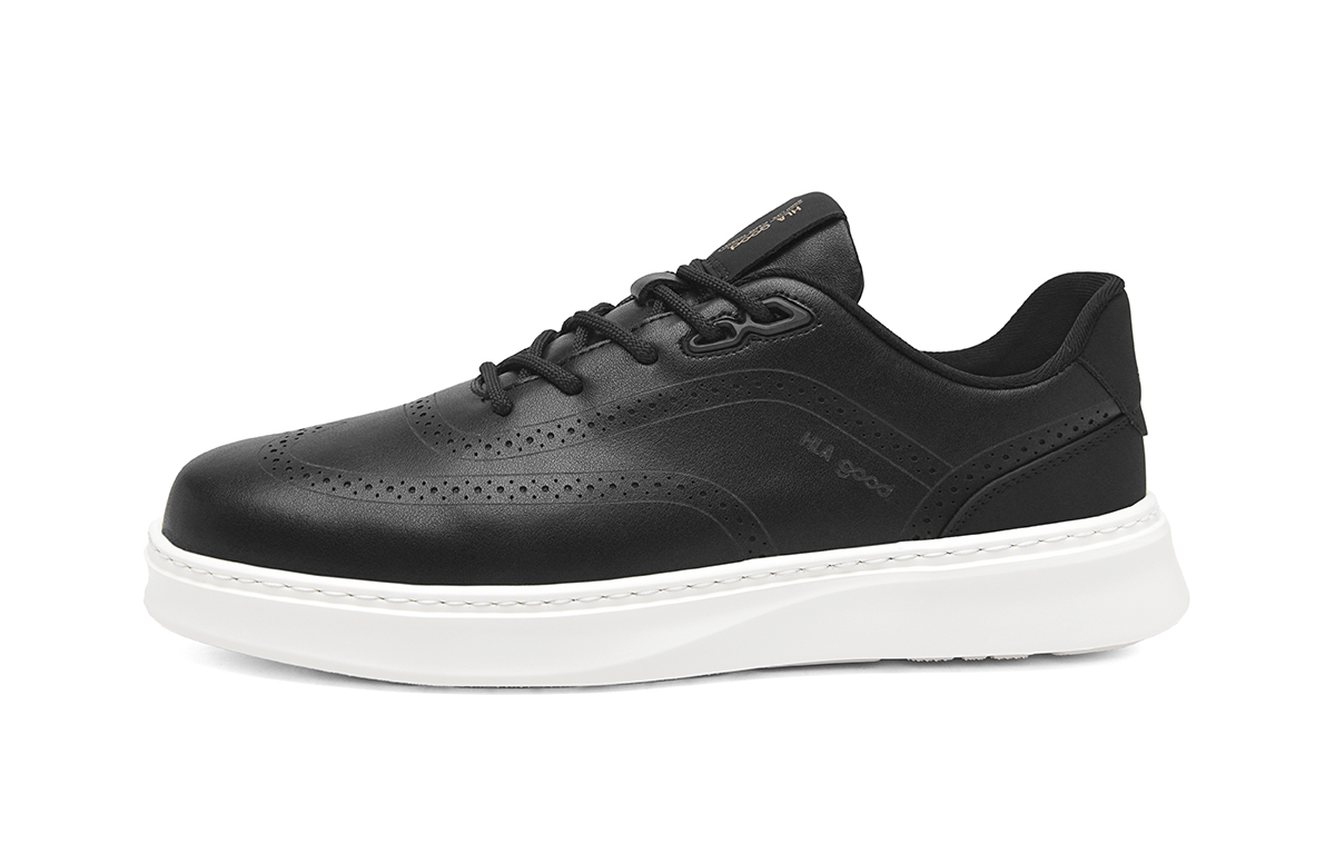 HLA Низкие мужские кроссовки для скейтбординга, черные
HLA Низкие мужские кроссовки для скейтбординга, черные