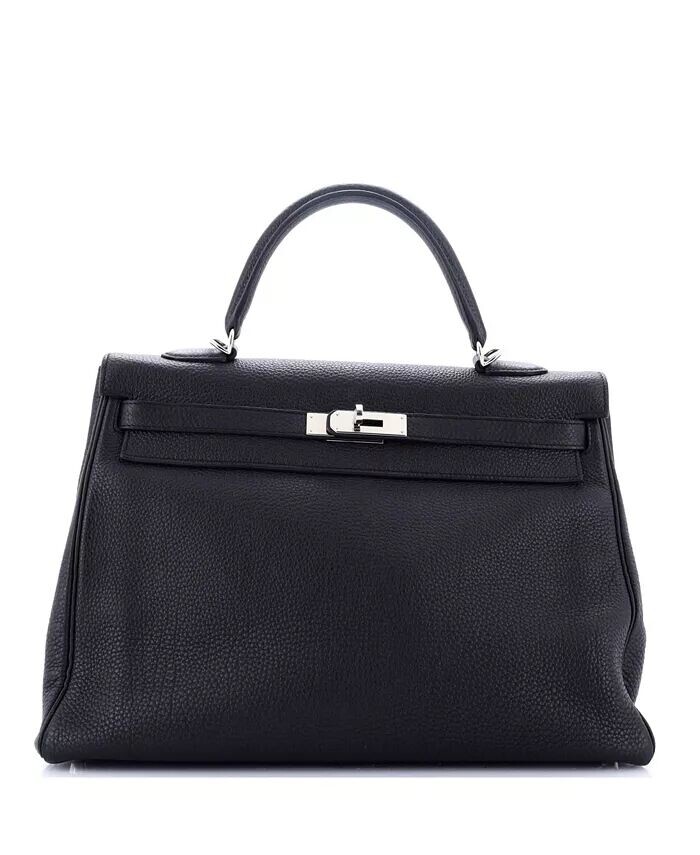 Сумка Kelly 35, черная Togo с палладиевой фурнитурой Pre-Owned HERMÉS, черный
Сумка Kelly 35, черная Togo с палладиевой фурнитурой Pre-Owned HERMÉS, черный
