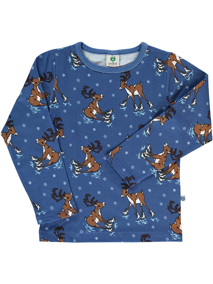 Лонгслив Småfolk, темно-синий
Лонгслив Småfolk, темно-синий