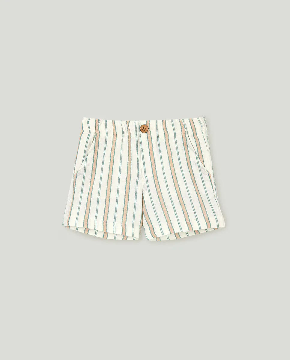 Бельевые шорты-бермуды в полоску для мальчика Baby El Corte Inglés, белый
Бельевые шорты-бермуды в полоску для мальчика Baby El Corte Inglés, белый