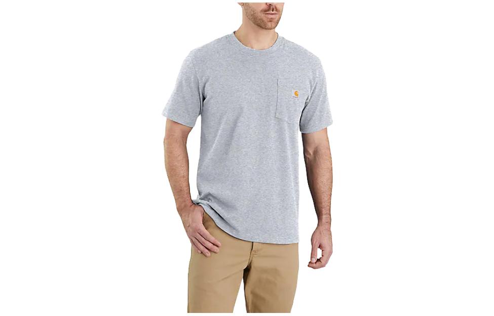 Футболка с коротким рукавом и карманом Heavyweight Carhartt, серый
Футболка с коротким рукавом и карманом Heavyweight Carhartt, серый