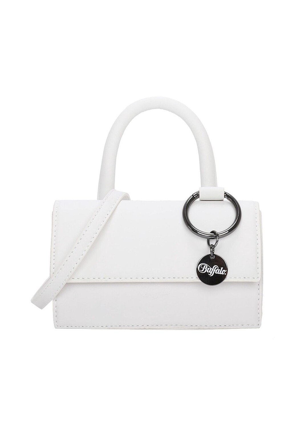 Сумка Clap02 с ручкой и съемным плечевым ремнем Buffalo, белый
Сумка Clap02 с ручкой и съемным плечевым ремнем Buffalo, белый