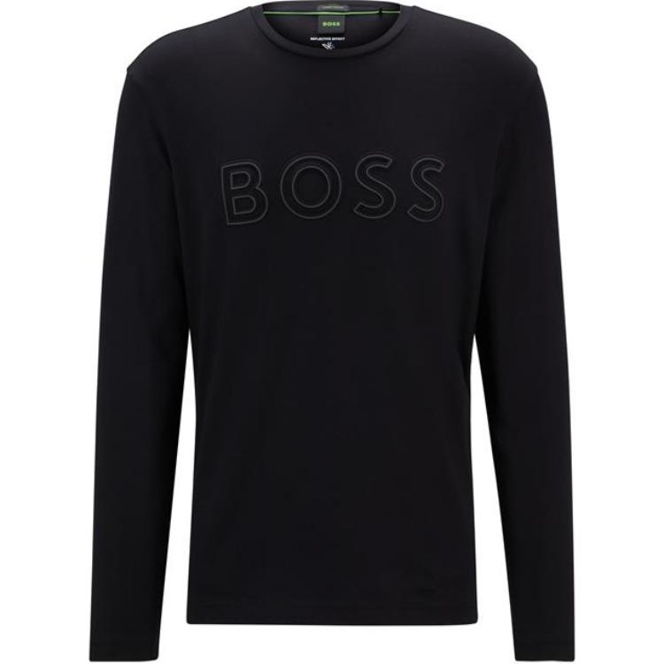 Майка с длинными рукавами Maxi Logo Embossed HUGO BOSS, черный
Майка с длинными рукавами Maxi Logo Embossed HUGO BOSS, черный
