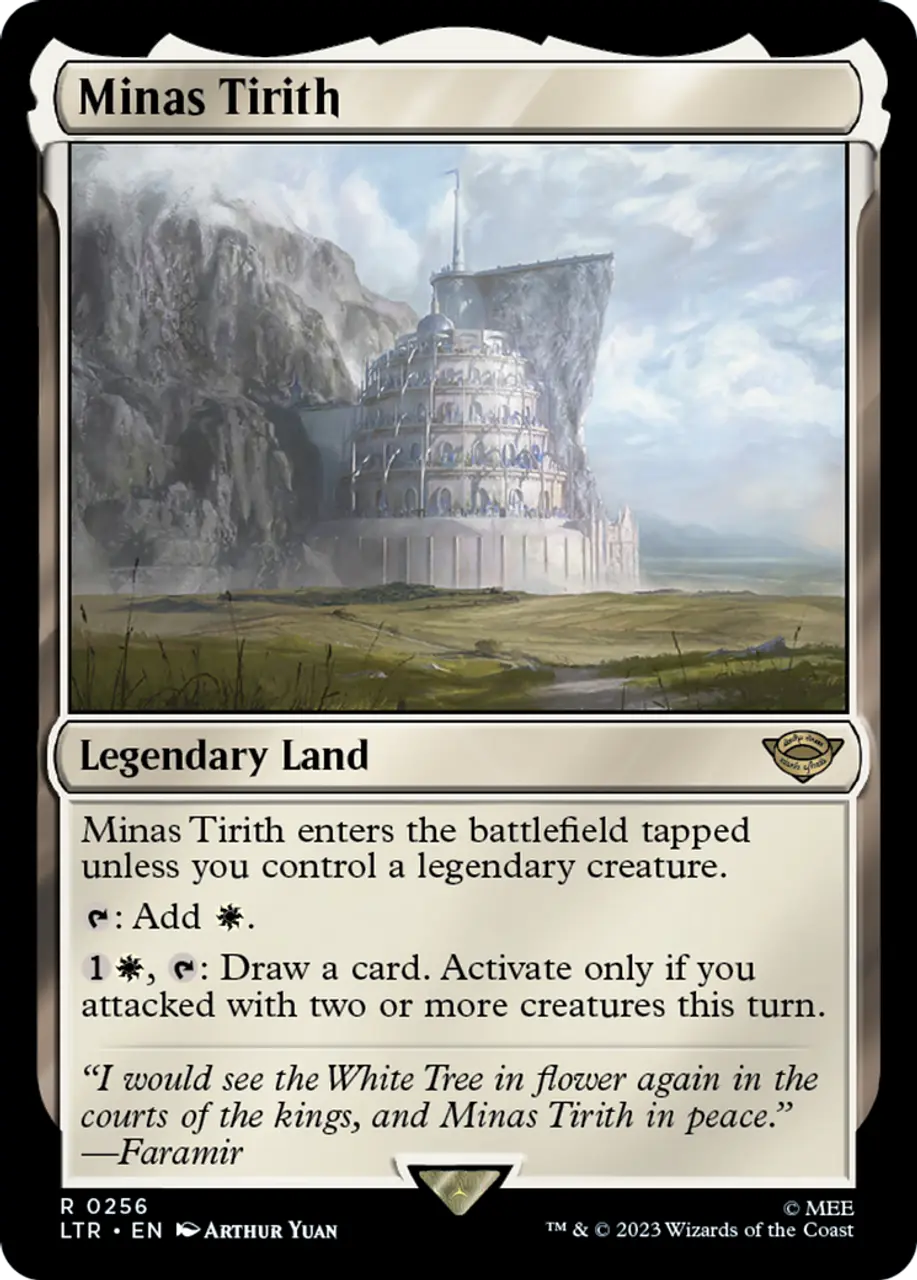 Карточная игра Minas Tirith (LTR-256) - The Lord of the Rings: Tales of Middle-earth
Карточная игра Minas Tirith (LTR-256) - The Lord of the Rings: Tales of Middle-earth