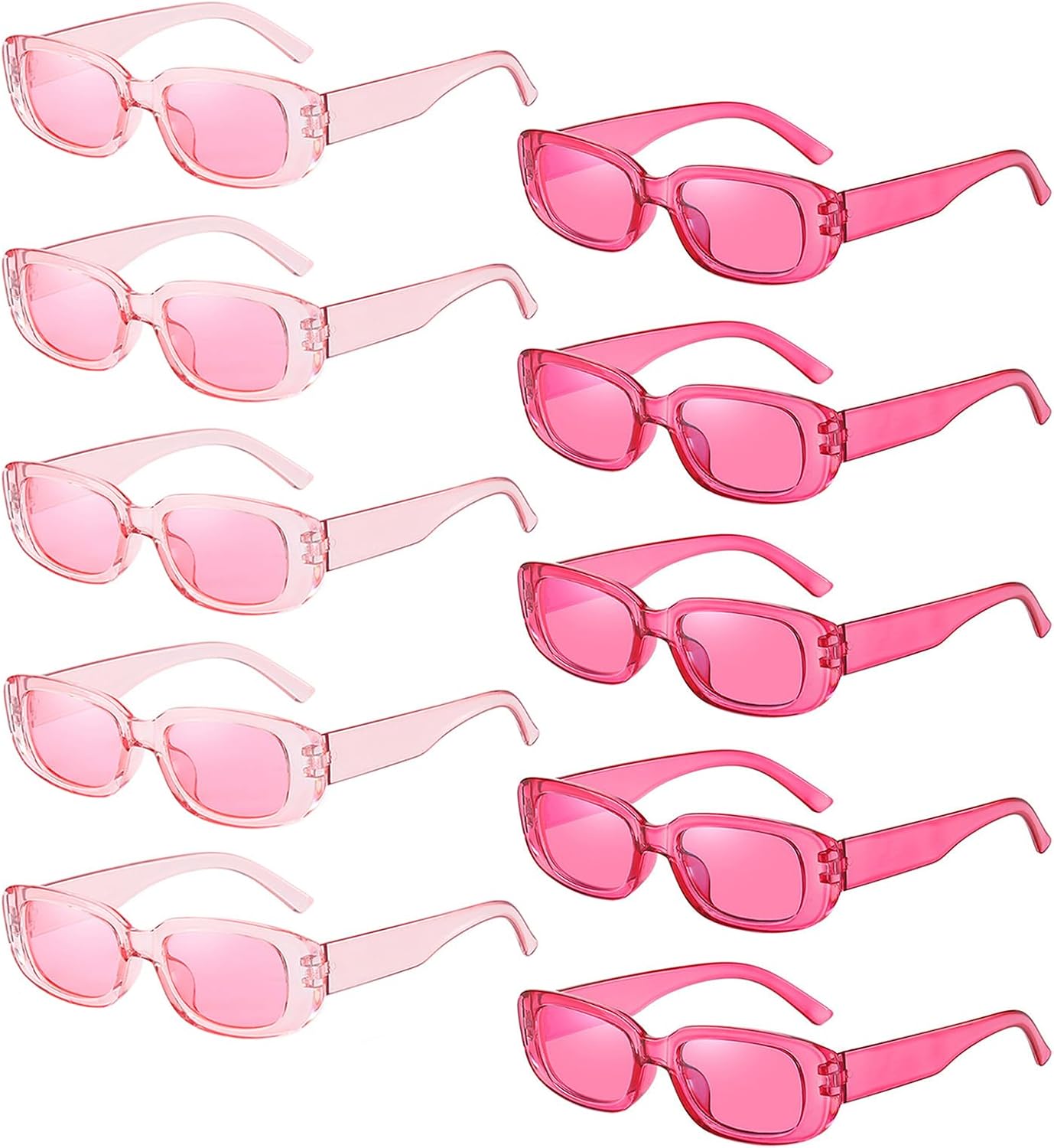 Набор из 10 неоново-черных прямоугольных солнцезащитных очков оптом для женщин и мужчин, ретро-стиль, маленькие прямоугольные очки, сувениры для вечеринок Geopty, Pink + Hotpink
Набор из 10 неоново-черных прямоугольных солнцезащитных очков оптом для женщин и мужчин, ретро-стиль, маленькие прямоугольные очки, сувениры для вечеринок Geopty, Pink + Hotpink