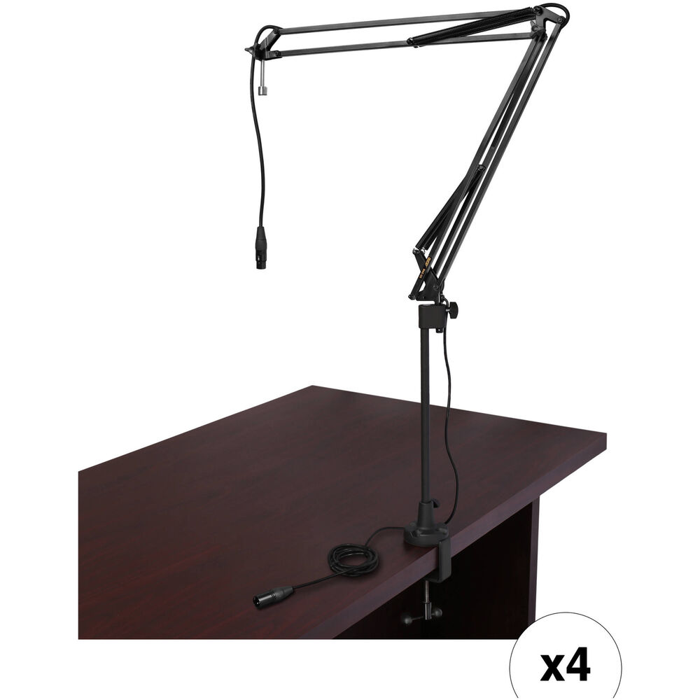 Микрофонная стойка Auray BAE-2X Two-Section Broadcast Arm with External Springs &
Микрофонная стойка Auray BAE-2X Two-Section Broadcast Arm with External Springs &