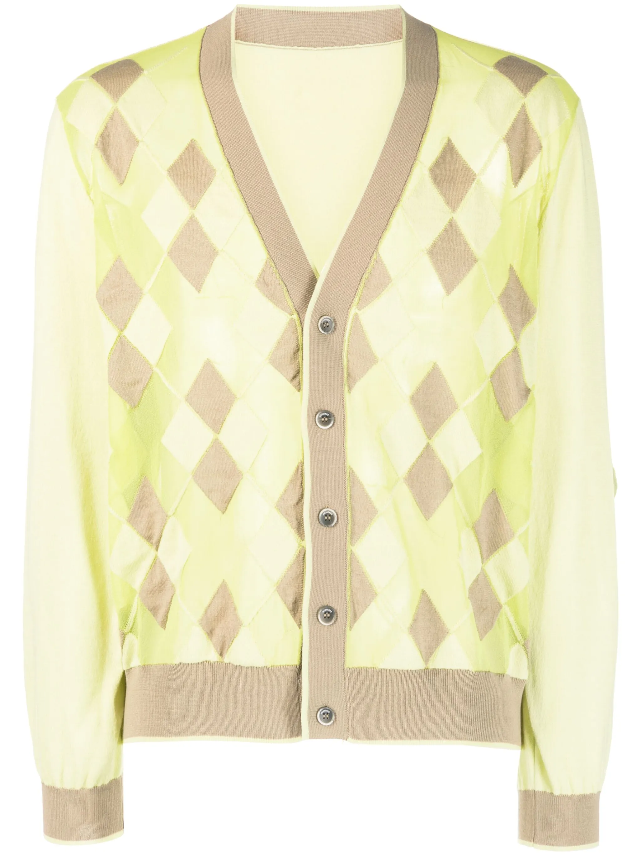 Кардиган Toledo с узором аргайл Jacquemus, зеленый
Кардиган Toledo с узором аргайл Jacquemus, зеленый