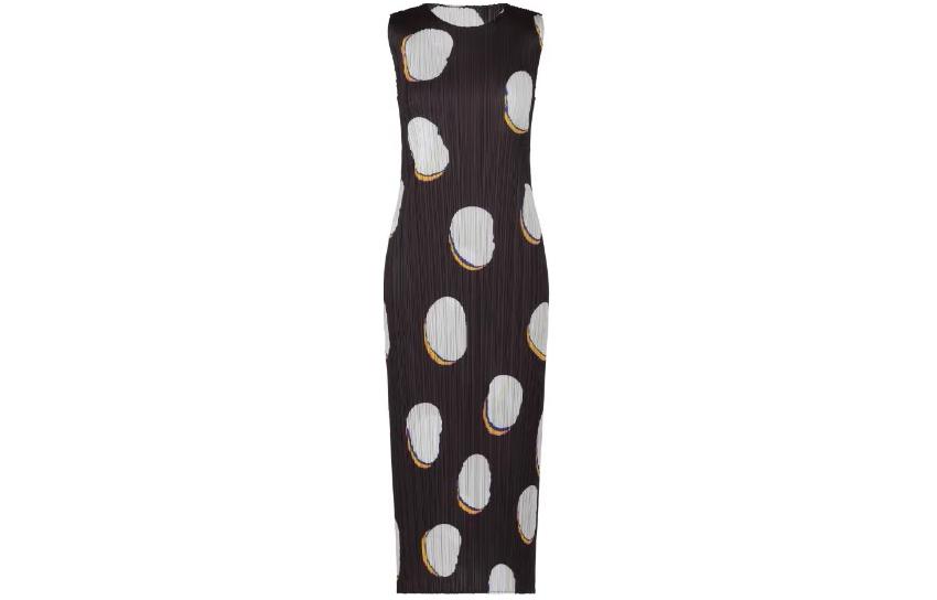 PLEATS PLEASE ISSEY MIYAKE Женское черное платье без рукавов
PLEATS PLEASE ISSEY MIYAKE Женское черное платье без рукавов