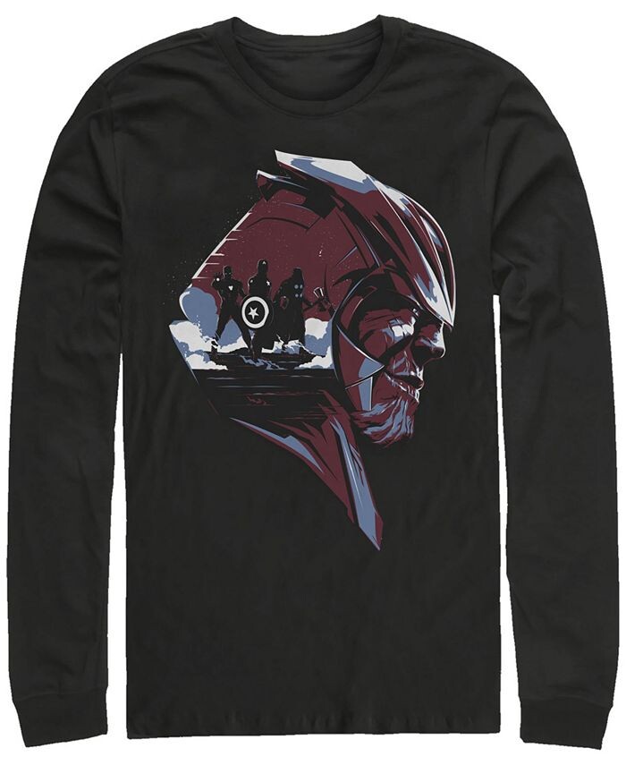 Мужская сцена со шлемом Таноса из «Мстителей: Финал», футболка с длинным рукавом Marvel Fifth Sun, черный
Мужская сцена со шлемом Таноса из «Мстителей: Финал», футболка с длинным рукавом Marvel Fifth Sun, черный