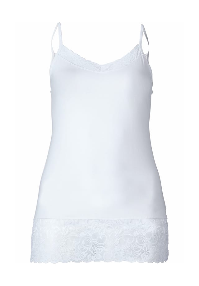 Топ-Спагетти с регулируемыми бретелями Sheego, белый
Топ-Спагетти с регулируемыми бретелями Sheego, белый