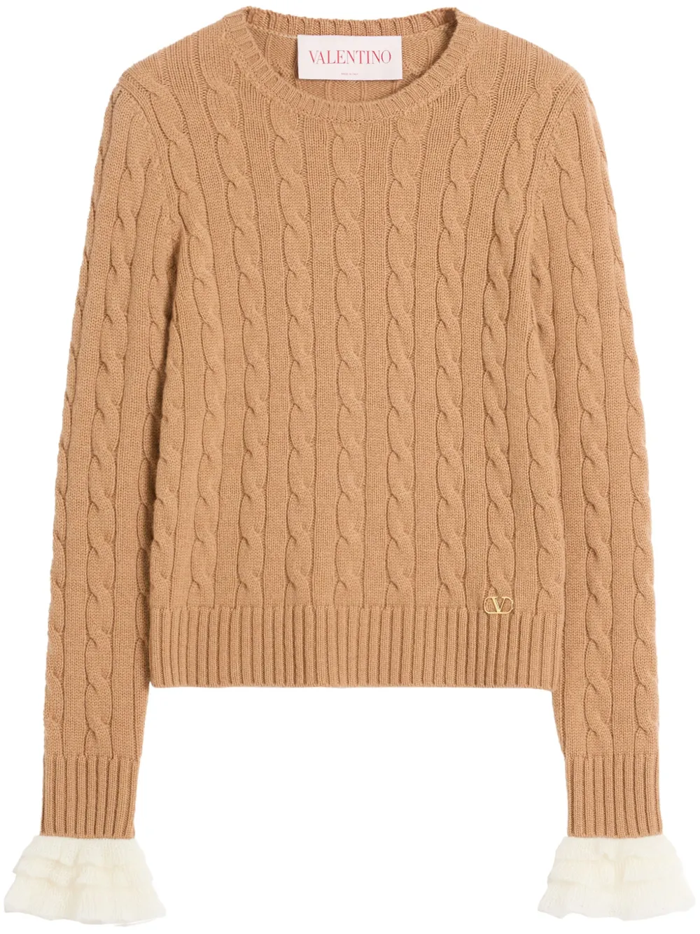Кашемировый свитер VALENTINO GARAVANI, коричневый
Кашемировый свитер VALENTINO GARAVANI, коричневый