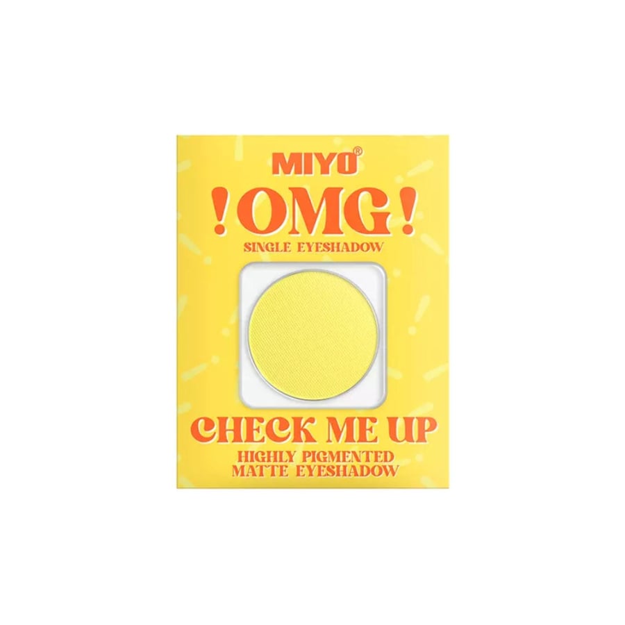 Миё, !ОМГ! Высокопигментированные матовые тени для век Check Me Up, 10 Sunflower, 1,3 г Miyo
Миё, !ОМГ! Высокопигментированные матовые тени для век Check Me Up, 10 Sunflower, 1,3 г Miyo