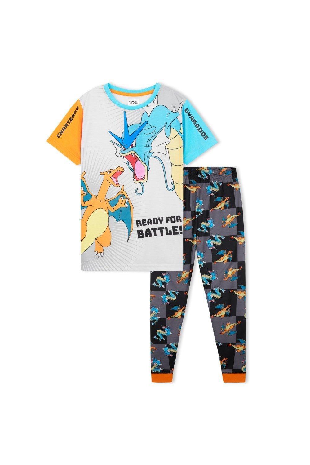 Пижамный комплект с короткими рукавами Pokemon, мультиколор
Пижамный комплект с короткими рукавами Pokemon, мультиколор