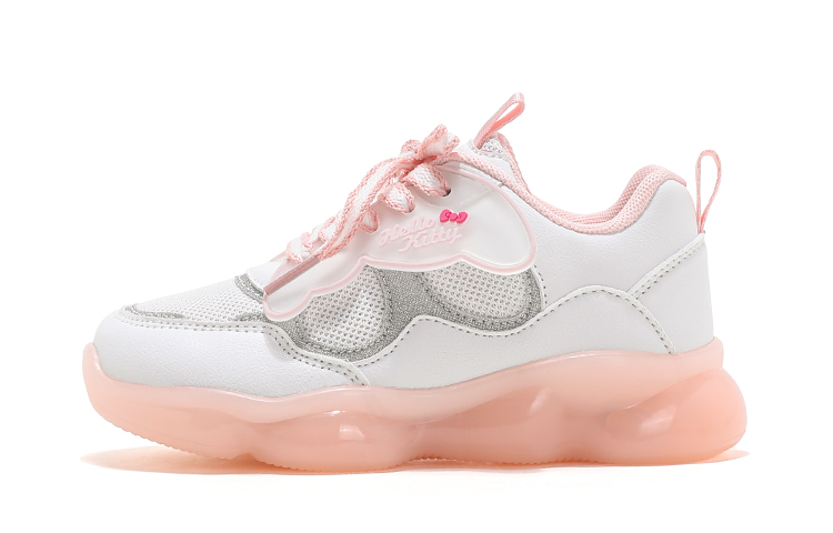 Детская повседневная обувь для детей Hello Kitty, белый/розовый 
Детская повседневная обувь для детей Hello Kitty, белый/розовый