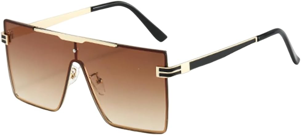 Солнцезащитные очки для женщин, очки с двойной перемычкой, цветные линзы, роскошные солнцезащитные очки, очки с защитой от УФ-излучения (UV400), солнцезащитные очки для мужчин TKKTLLT, Tea
Солнцезащитные очки для женщин, очки с двойной перемычкой, цветные линзы, роскошные солнцезащитные очки, очки с защитой от УФ-излучения (UV400), солнцезащитные очки для мужчин TKKTLLT, Tea