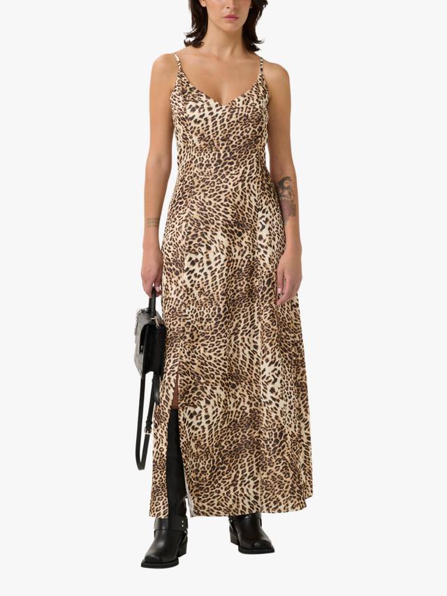 Макси-платье с леопардовым принтом gzleelo Gestuz, разноцветный 
Макси-платье с леопардовым принтом gzleelo Gestuz, разноцветный