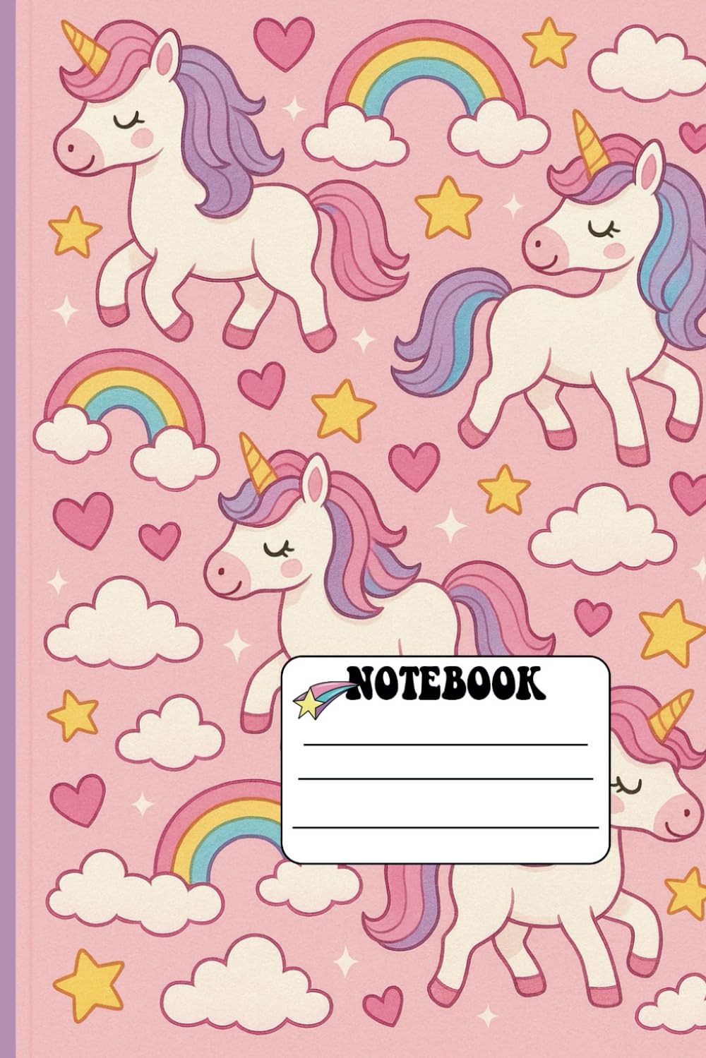 "120 çizgili sayfaya sahip sevimli pembe tek boynuzlu at temalı bir defter." (Independently published)
"120 çizgili sayfaya sahip sevimli pembe tek boynuzlu at temalı bir defter." (Independently published)