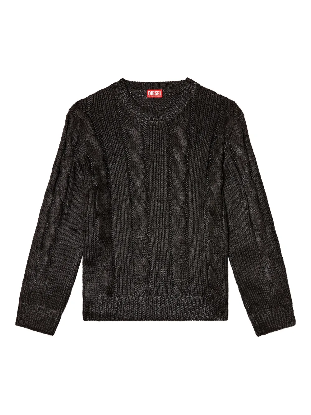 Свитер косовой вязки K-Michiu DIESEL, черный
Свитер косовой вязки K-Michiu DIESEL, черный