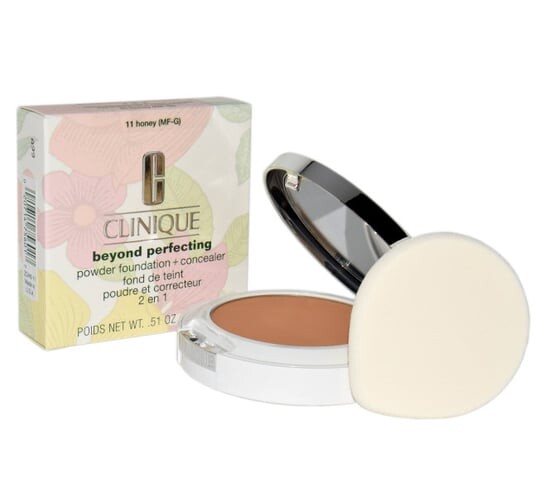 Тональный крем для лица + консилер 11 мед, 14,5 г Clinique, Beyond Perfecting Foundation
Тональный крем для лица + консилер 11 мед, 14,5 г Clinique, Beyond Perfecting Foundation