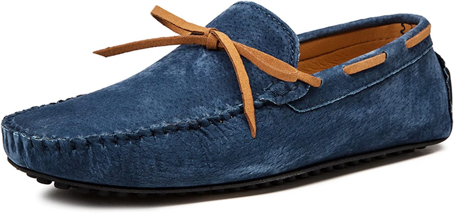 Мужские мокасины с резиновой подошвой, шнуровкой и узлом, замшевые, для вождения и прогулок Litnermia, синий
Мужские мокасины с резиновой подошвой, шнуровкой и узлом, замшевые, для вождения и прогулок Litnermia, синий