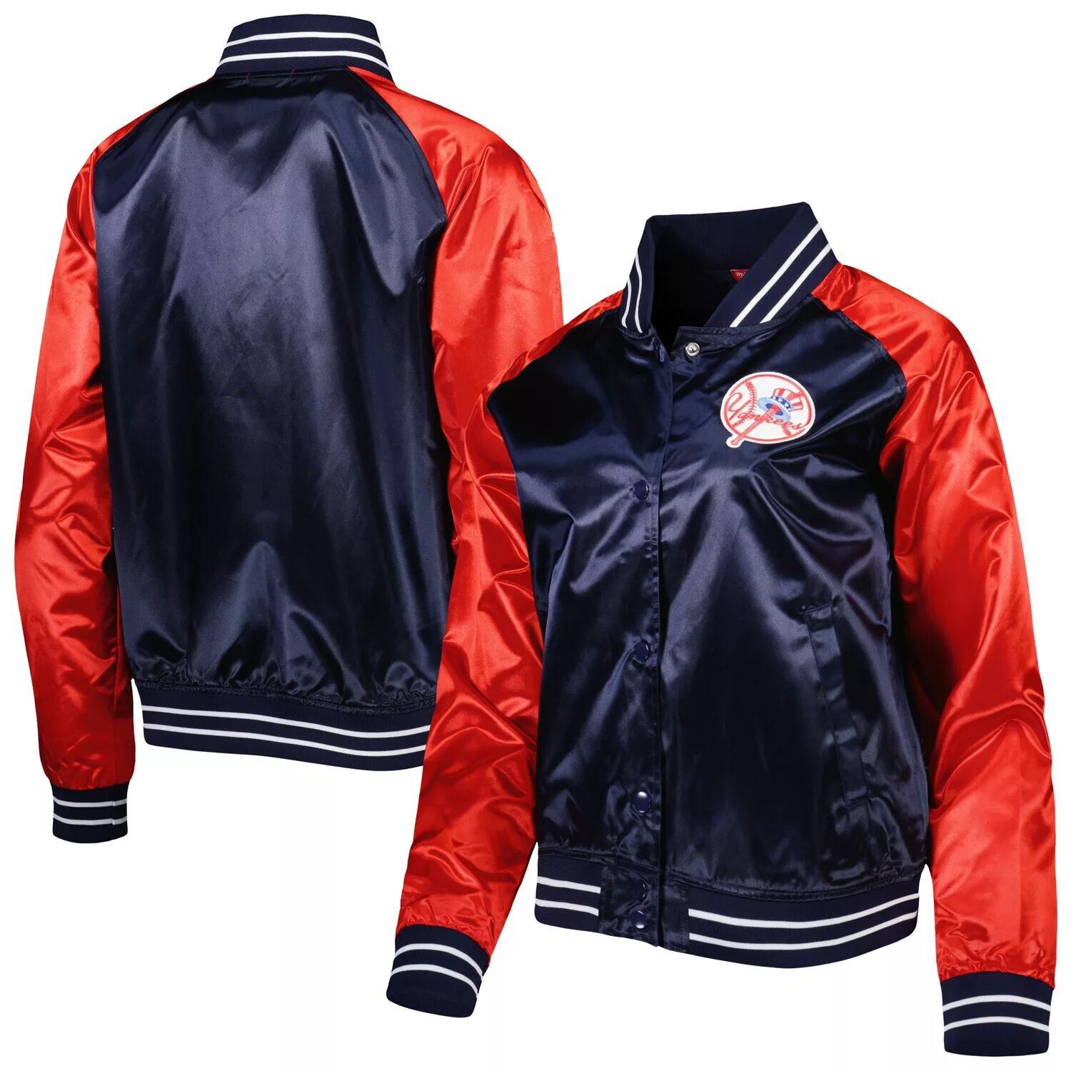 Женская темно-синяя куртка на кнопках Mitchell & Ness New York Yankees Team 2.0 из атласа реглан, Синий, Женская темно-синяя куртка на кнопках Mitchell & Ness New York Yankees Team 2.0 из атласа реглан
Женская темно-синяя куртка на кнопках Mitchell & Ness New York Yankees Team 2.0 из атласа реглан, Синий, Женская темно-синяя куртка на кнопках Mitchell & Ness New York Yankees Team 2.0 из атласа реглан