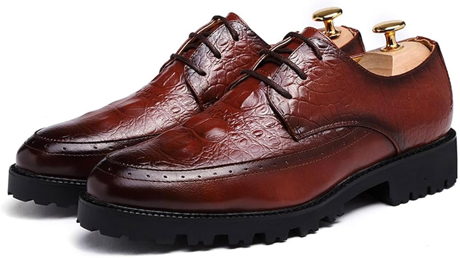 Мужские офисные туфли Oxford на шнуровке, туфли для вождения Xinduoyu, коричневый
Мужские офисные туфли Oxford на шнуровке, туфли для вождения Xinduoyu, коричневый