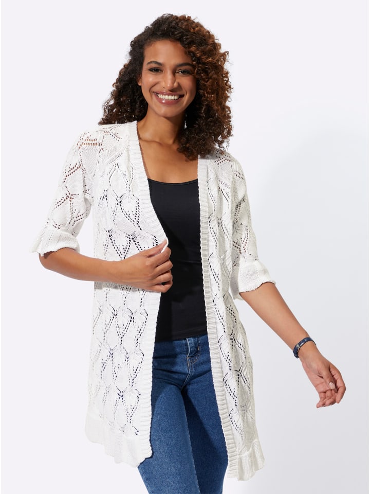 Ажурный кардиган белого цвета WITT WEIDEN
Ажурный кардиган белого цвета WITT WEIDEN
