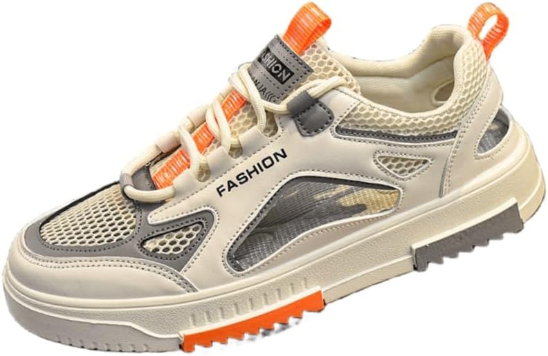 Мужские летние повседневные кроссовки - модная перфорированная сетка для вентиляции, противоскользящие спортивные кроссовки Fusecottc, бежевый
Мужские летние повседневные кроссовки - модная перфорированная сетка для вентиляции, противоскользящие спортивные кроссовки Fusecottc, бежевый