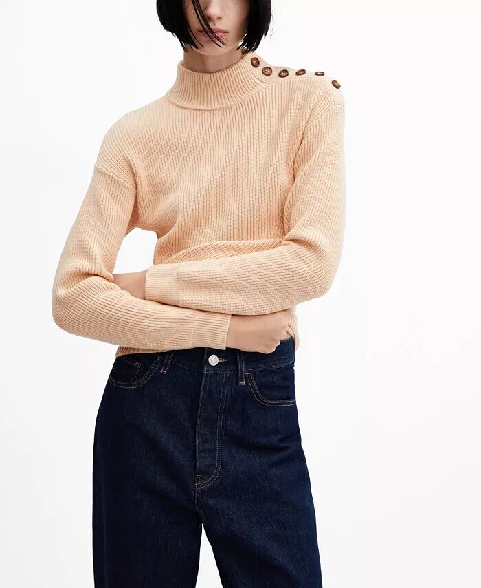 Женский свитер с пуговицами на плечах MANGO, коричневый/бежевый
Женский свитер с пуговицами на плечах MANGO, коричневый/бежевый