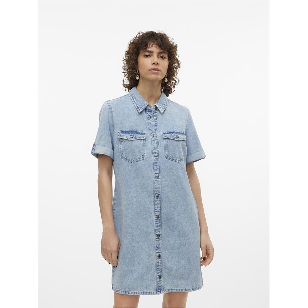Платье Vero Moda Jennie Short Sleeve, синий
Платье Vero Moda Jennie Short Sleeve, синий