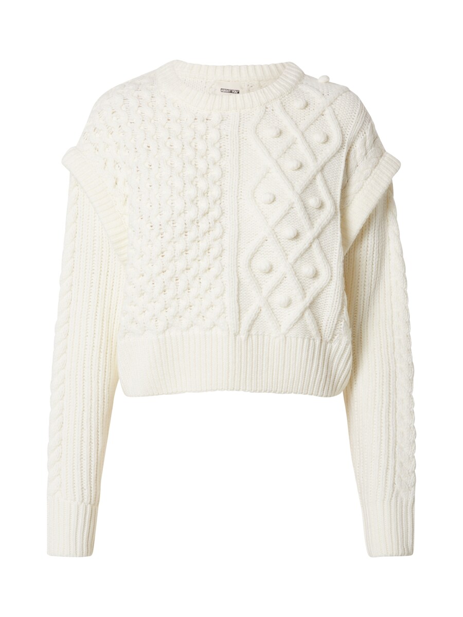 Свитер ABOUT YOU x Laura Giurcanu Melanie, белый
Свитер ABOUT YOU x Laura Giurcanu Melanie, белый