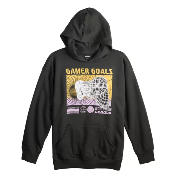 Супермягкий адаптивный свитер с капюшоном для мальчиков 8-20 лет Sonoma Goods For Life, цвет black gamer
Супермягкий адаптивный свитер с капюшоном для мальчиков 8-20 лет Sonoma Goods For Life, цвет black gamer