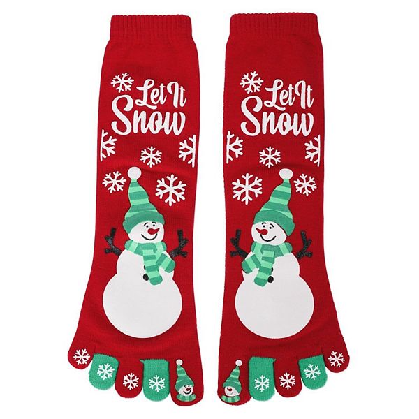 Праздничные носки с противоскользящей подошвой Let It Snow Memoi
Праздничные носки с противоскользящей подошвой Let It Snow Memoi