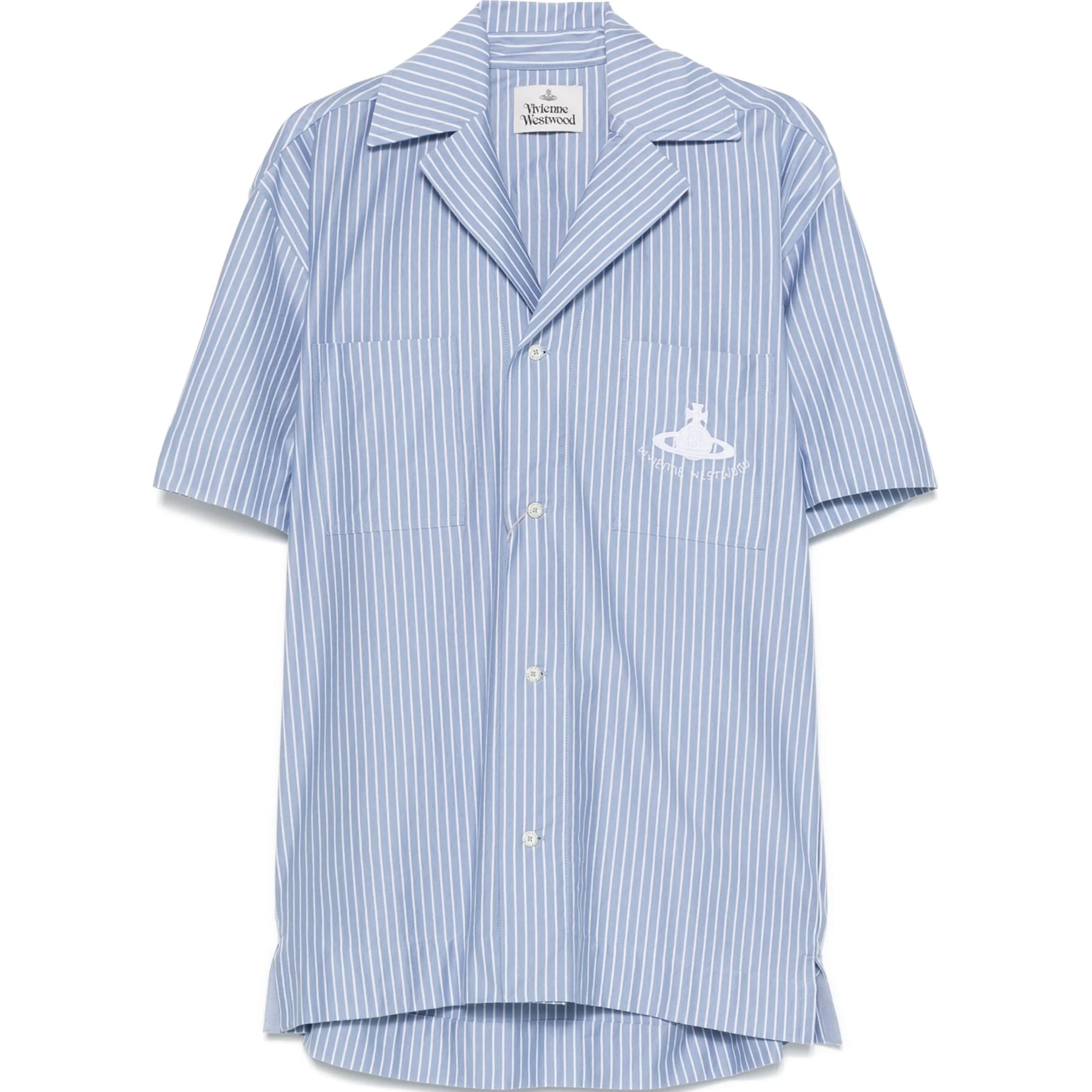 Хлопковая рубашка Vivienne Westwood, синий
Хлопковая рубашка Vivienne Westwood, синий