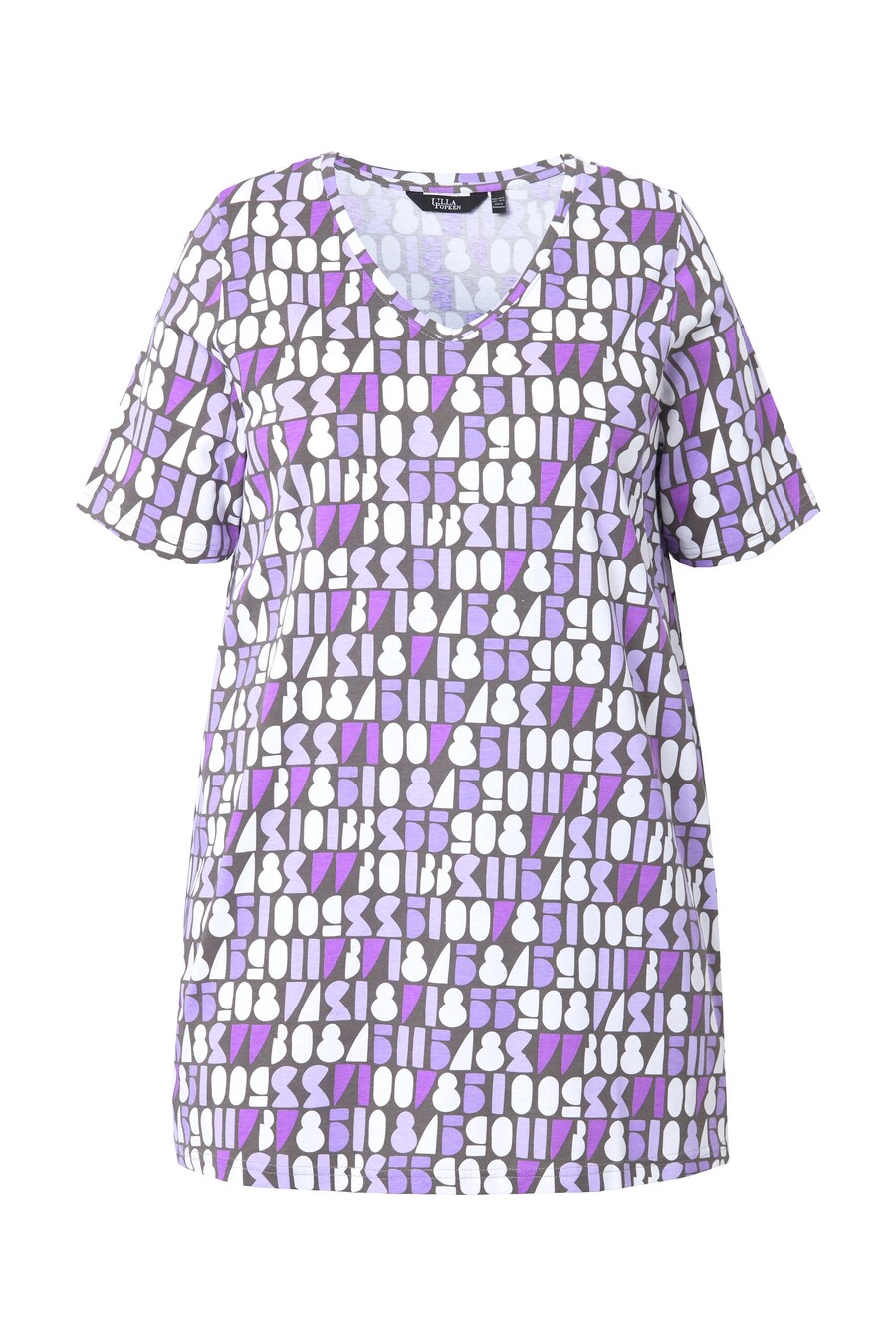 Рубашка Ulla Popken, фиолетовый/светло-фиолетовый
Рубашка Ulla Popken, фиолетовый/светло-фиолетовый