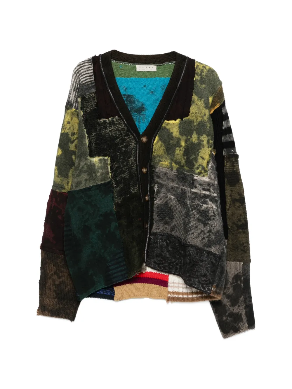 Кардиган Gwendal в стиле пэчворк на пуговицах Paura, черный
Кардиган Gwendal в стиле пэчворк на пуговицах Paura, черный