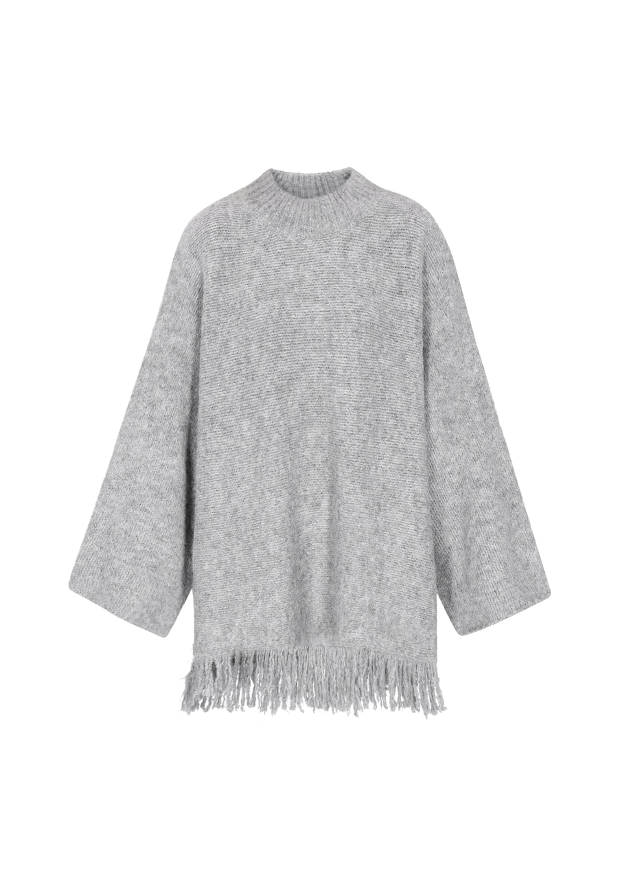 Большой свитер IZIA Boho, светло-серый
Большой свитер IZIA Boho, светло-серый