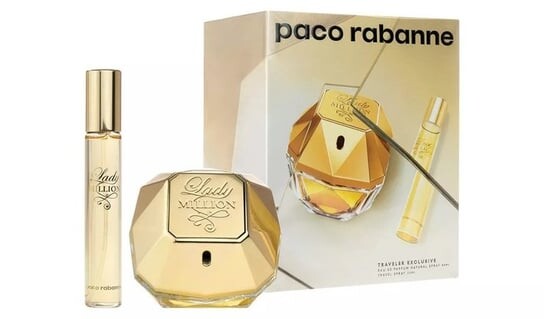 Мл + Edp 20 мл набор Paco Rabanne Lady Million Edp 80
Мл + Edp 20 мл набор Paco Rabanne Lady Million Edp 80