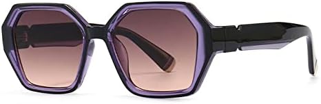 Ретро-многоугольные разноцветные солнцезащитные очки для женщин, солнцезащитные очки с защитой от УФ-излучения UV400 для мужчин, градиентные солнцезащитные очки MTZJH, Purple Gray
Ретро-многоугольные разноцветные солнцезащитные очки для женщин, солнцезащитные очки с защитой от УФ-излучения UV400 для мужчин, градиентные солнцезащитные очки MTZJH, Purple Gray