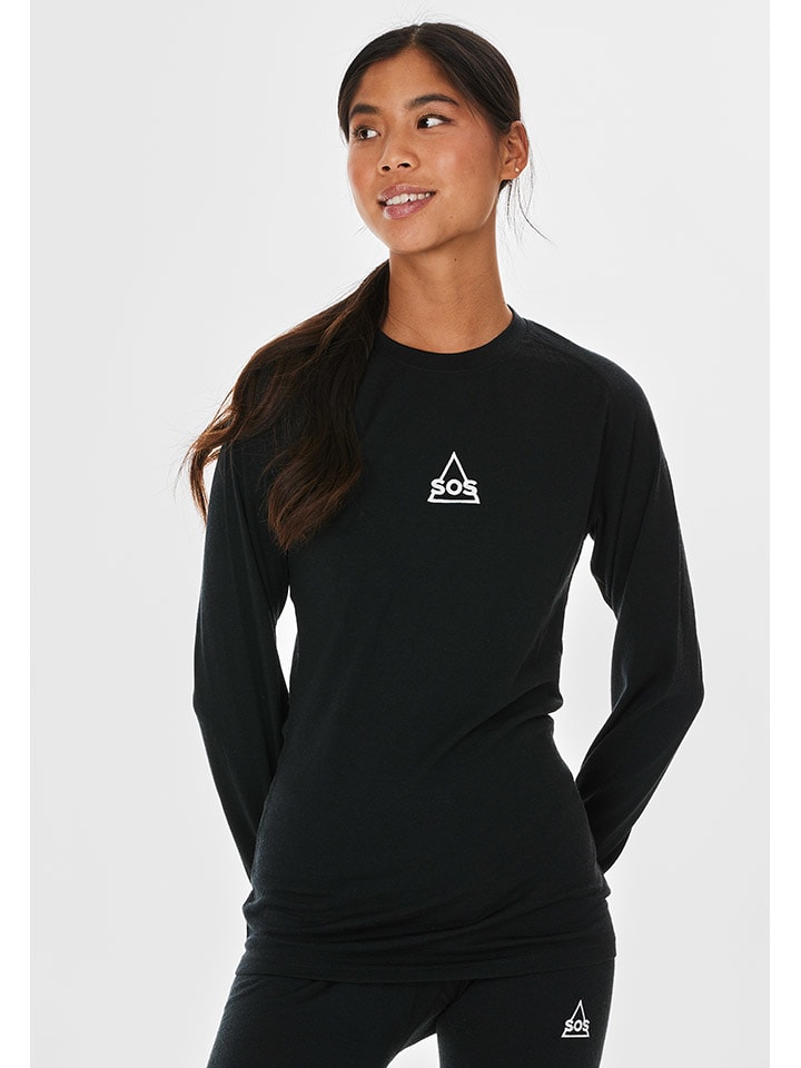 SOS Функциональная шерстяная майка "Нуук" черного цвета
SOS Функциональная шерстяная майка "Нуук" черного цвета