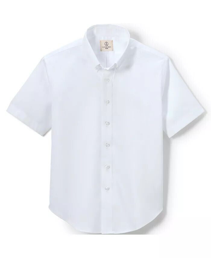 Рукав школьной формы для больших мальчиков с коротким рукавом без классической рубашки с утюгом Lands' End, синий
Рукав школьной формы для больших мальчиков с коротким рукавом без классической рубашки с утюгом Lands' End, синий