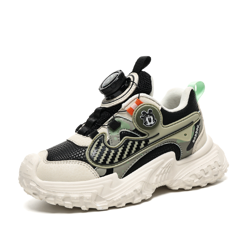 Нескользящие, износостойкие, легкие, амортизирующие детские кроссовки для бега BOBDOG, черный/зеленый
Нескользящие, износостойкие, легкие, амортизирующие детские кроссовки для бега BOBDOG, черный/зеленый