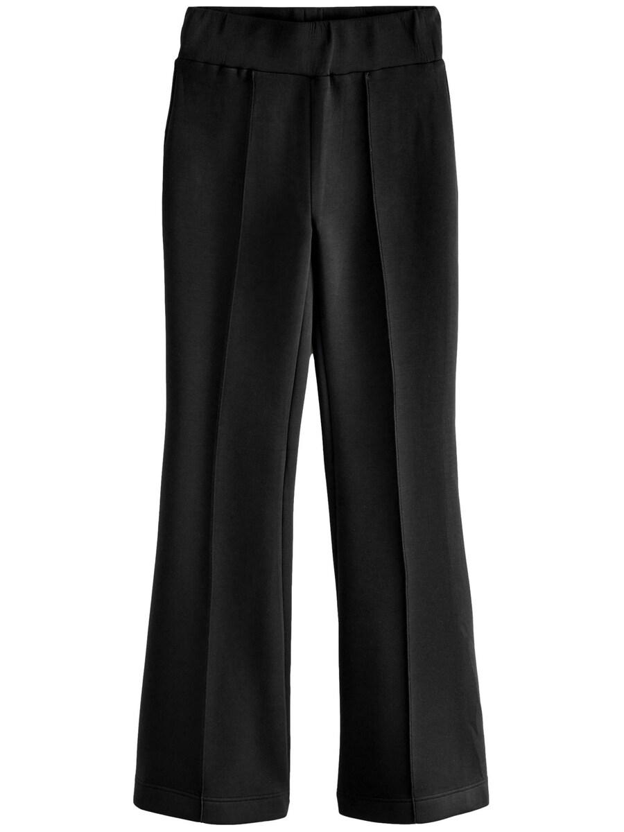 Расклешенные плиссированные брюки Next, черный
Расклешенные плиссированные брюки Next, черный